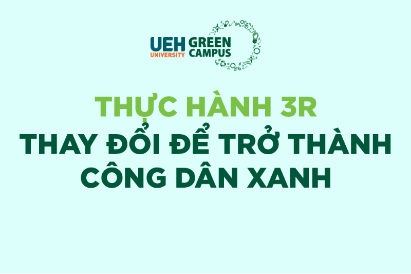 Nguyên tắc 3R bảo vệ môi trường