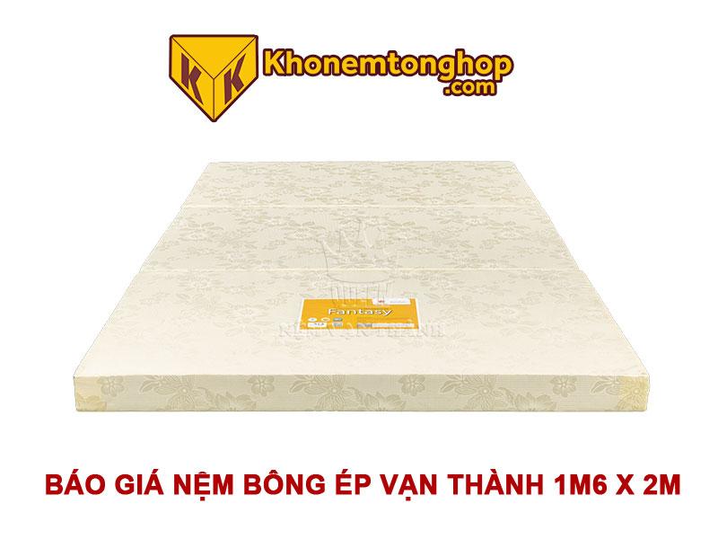 Kinh nghiệm chọn nệm Vạn Thành 1m6 x 2m phù hợp