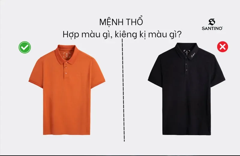 Phối màu trang phục cho mệnh Thổ