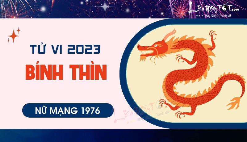 Sự nghiệp Bính Thìn nữ mạng 2023