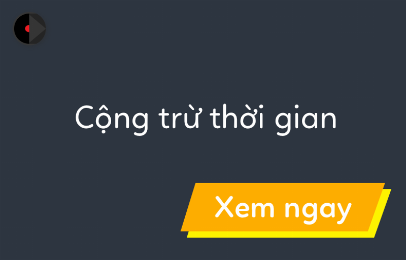 Tính toán số giây trong một ngày