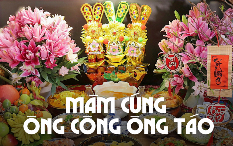 Tranh vẽ Ông Công Ông Táo