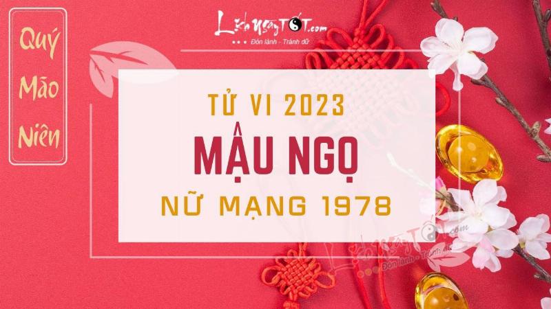 Tử vi Mậu Ngọ 2023 nữ mạng tình duyên