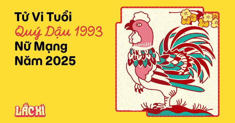 Tử vi Quý Dậu 1993 tài chính