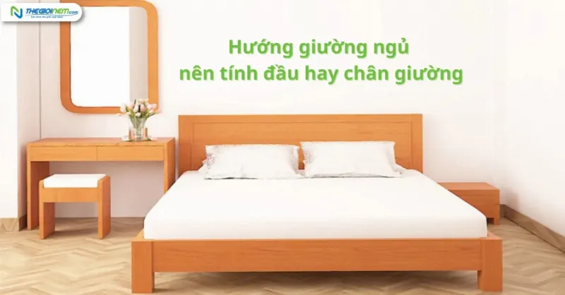 Xác định hướng giường ngủ