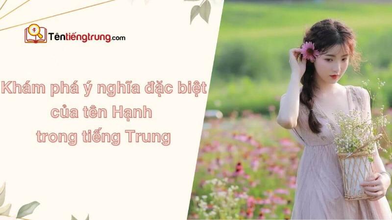 Ý nghĩa tên Hạnh - Văn hóa Việt