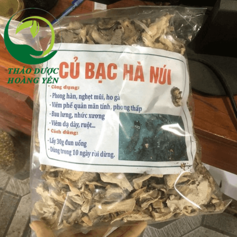 Cách vận dụng củ bạc hà núi trong cuộc sống hàng ngày