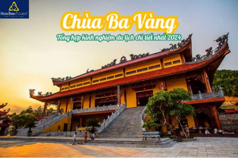 Chuẩn bị lễ cầu an chùa Ba Vàng