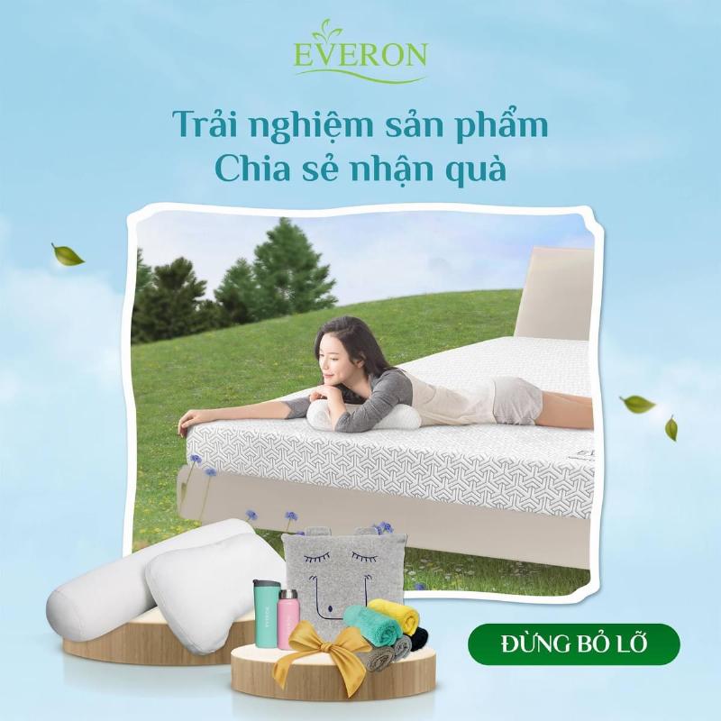 Độ Bền Vượt Trội Của Nệm Cao Su Everon