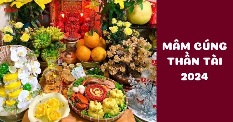 Mâm Cúng Thần Tài Đầy Đủ