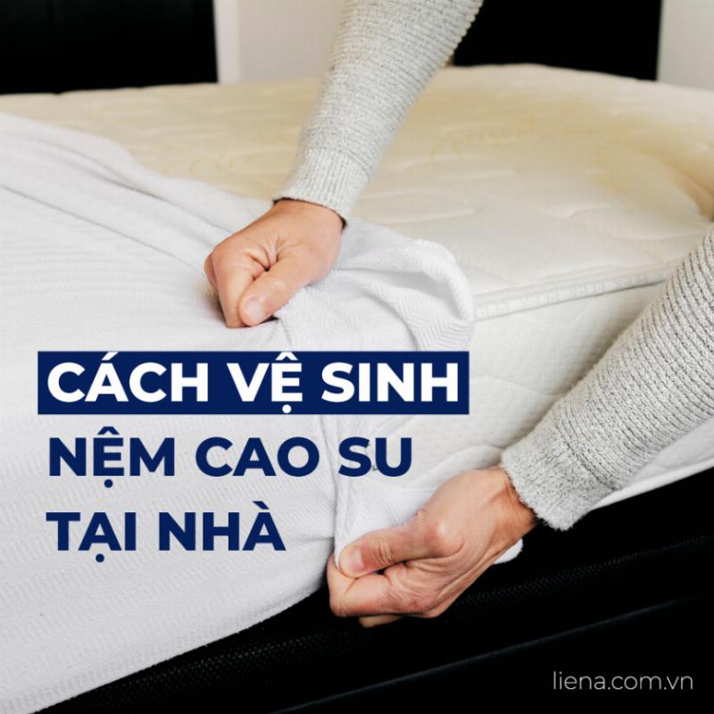 Nước giặt vệ sinh nệm cao su