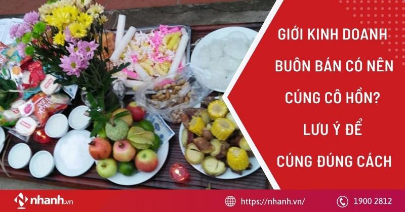 Thời gian và địa điểm cúng cô hồn