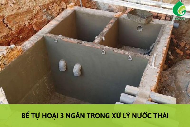 Giải Đáp Thắc Mắc Về Bể Tự Hoại 3 Ngăn