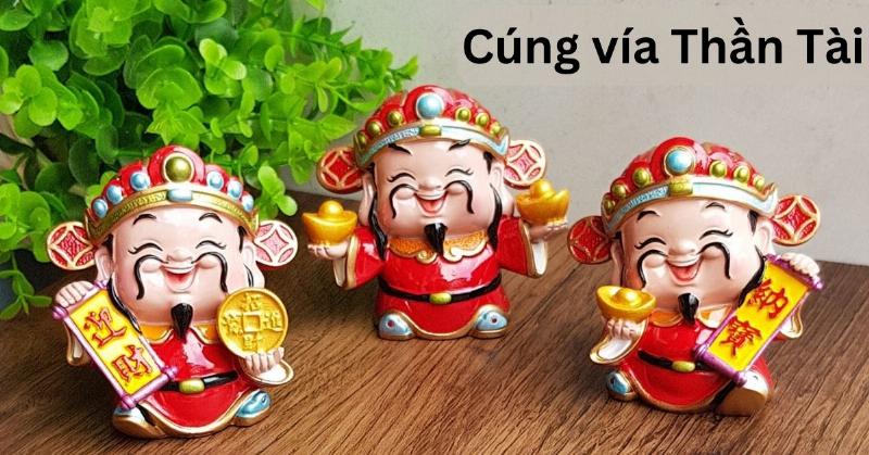 Chuẩn bị lễ vật cúng vía Thần Tài