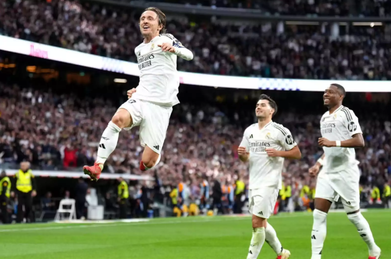 Luka Modric tập luyện chăm chỉ