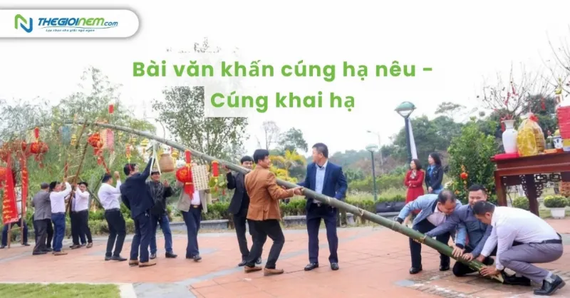 Văn Khấn Lễ Hạ Rạp Chuẩn Nhất