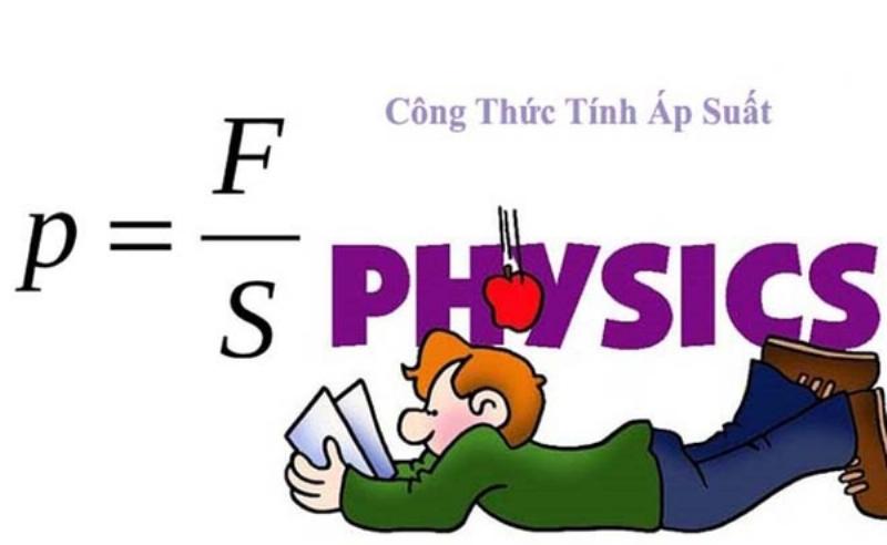 Áp suất được định nghĩa là lực tác dụng vuông góc trên một đơn vị diện tích bề mặt