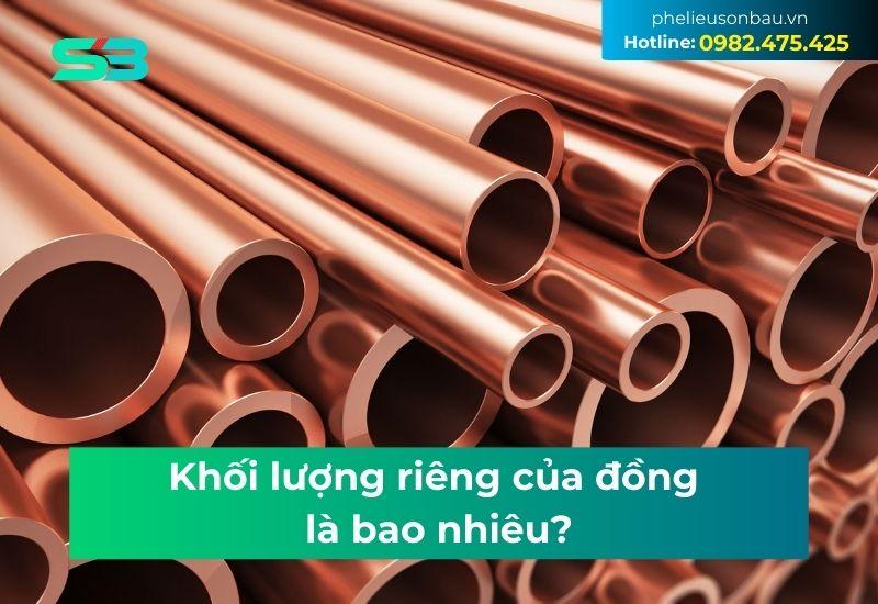 So sánh khối lượng riêng của đồng nguyên chất và các hợp kim đồng phổ biến trong công nghiệp và đời sống