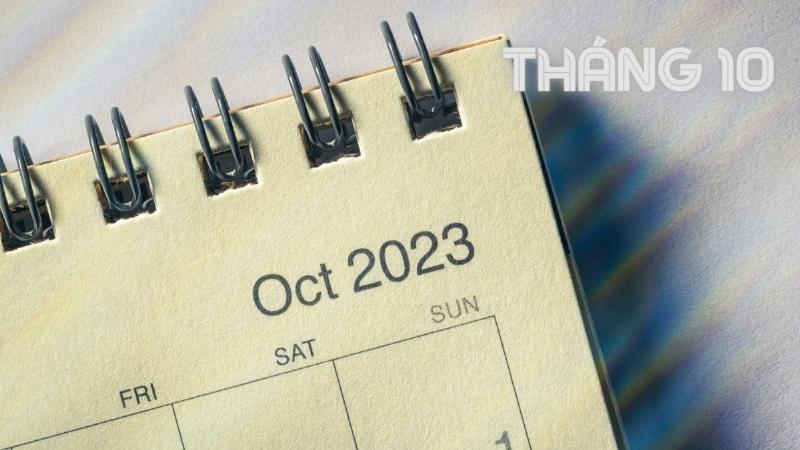 Lịch Âm Dương tháng 10 năm 2023 - Xem ngày tốt