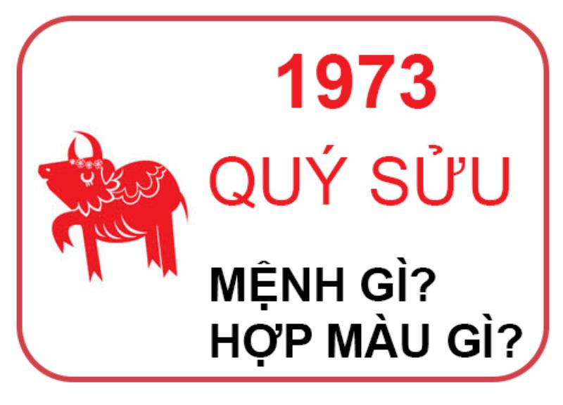 Nam sinh năm 1973 mệnh gì và hình ảnh con trâu Quý Sửu