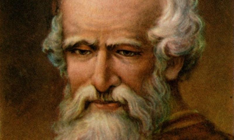 Hình minh họa cách đo trọng lượng riêng của vàng bằng phương pháp Archimedes.