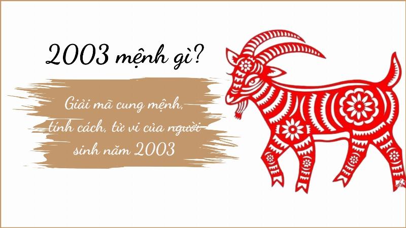 Đặc điểm tính cách hiền lành, nhạy cảm của người sinh năm 2003 mệnh Dương Liễu Mộc tuổi Quý Mùi