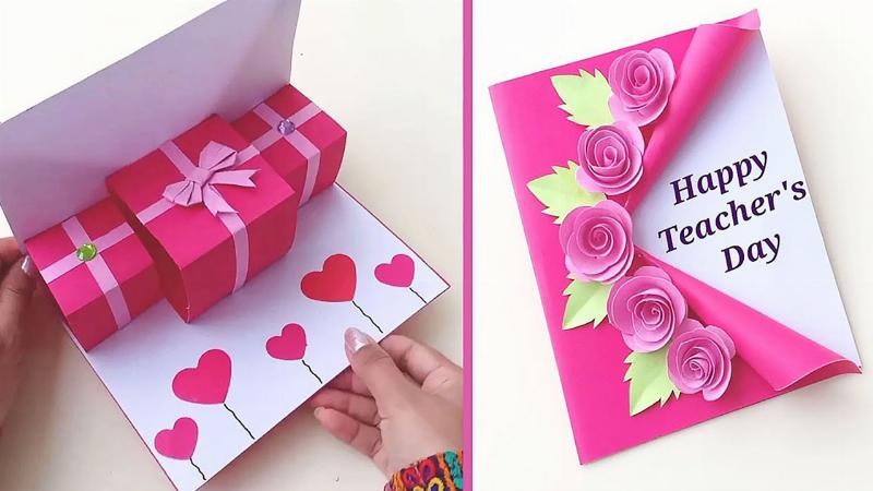 Các loại vật liệu tái chế độc đáo để làm thiệp 20/11 sáng tạo