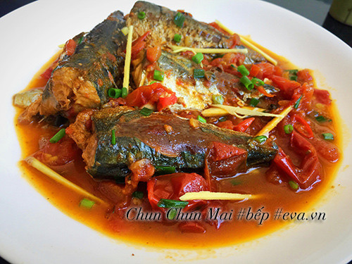 Thịt cá nục kho cà chua chắc nịch, thơm ngon, đậm đà