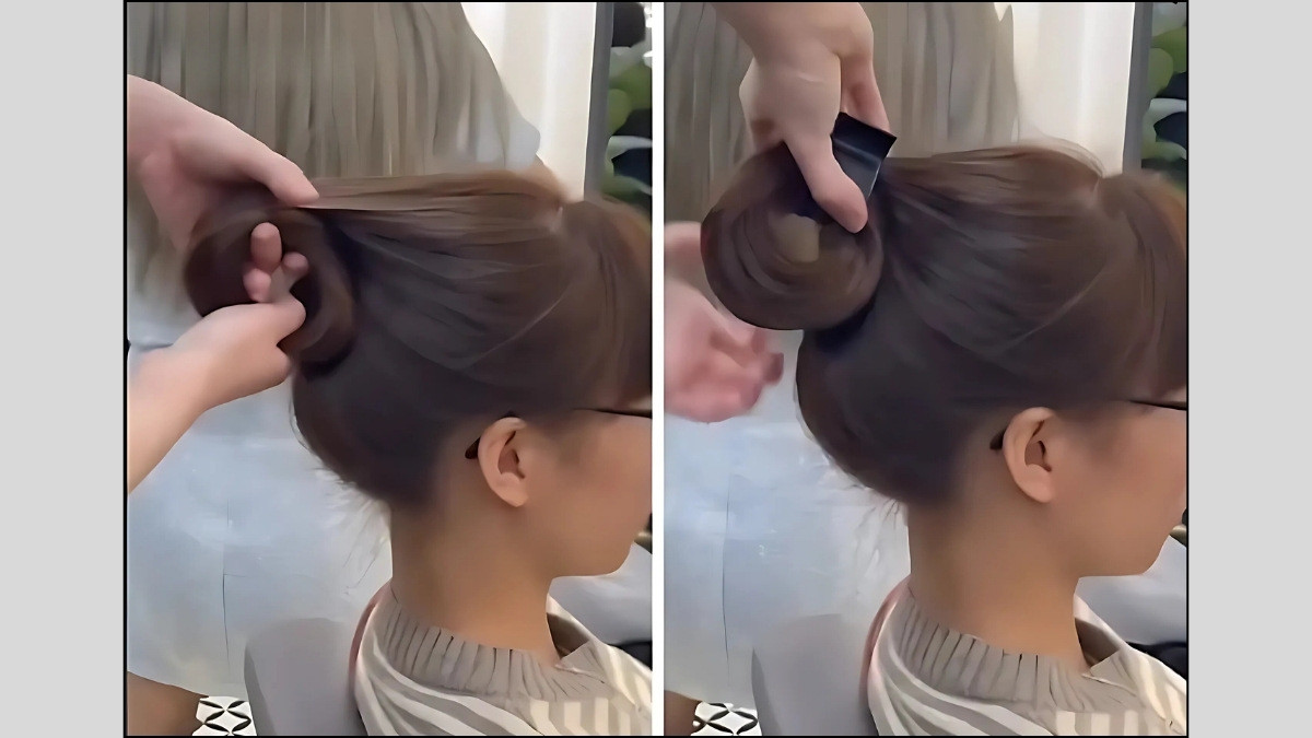 Kẹp tóc càng cua 3 răng cố định hiệu quả cho mái tóc dày