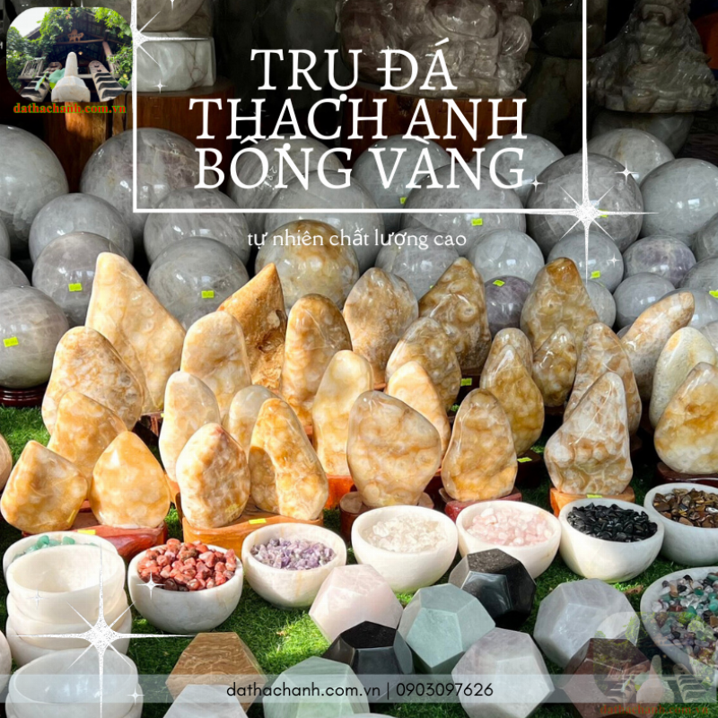 Hướng dẫn chọn mua thạch anh vàng chất lượng cao và tự nhiên