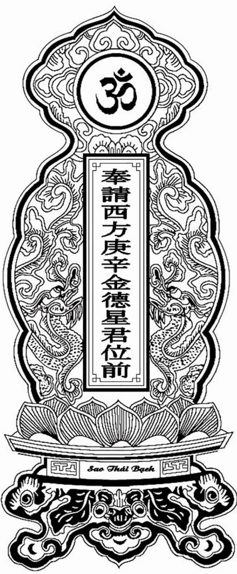 Nghi thức cúng giải hạn sao Thái Bạch, vật phẩm và bài vị