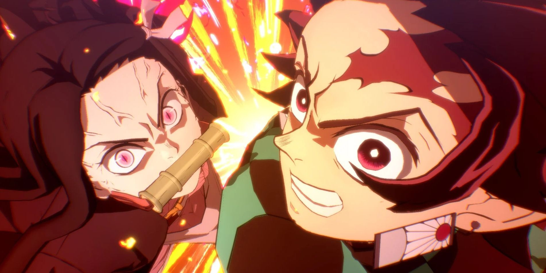 Tanjiro và Nezuko in Demon Slayer The Hinokami Chronicles 2