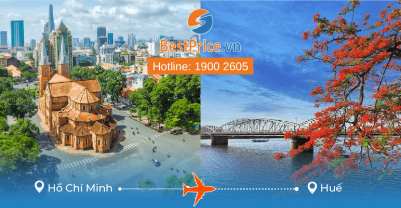 Tổng quan các chặng bay và vé máy bay Sài Gòn Huế giá tốt