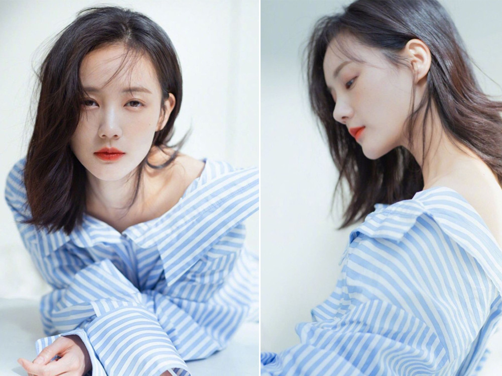 Diễn viên Lý Nhất Đồng tạo dáng chuyên nghiệp, toát lên vẻ thanh lịch