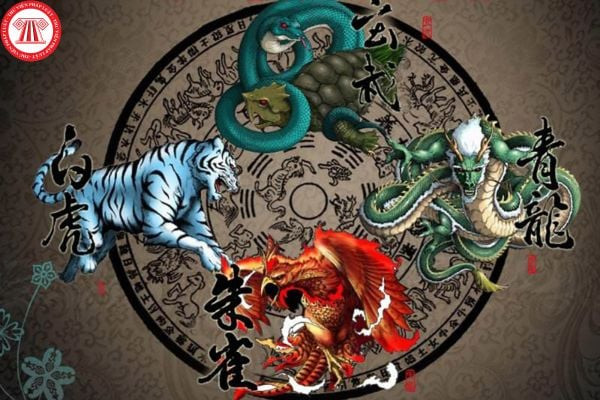 Bốn linh vật Long, Lân, Quy, Phụng biểu tượng Tứ Linh trong tử vi phong thủy
