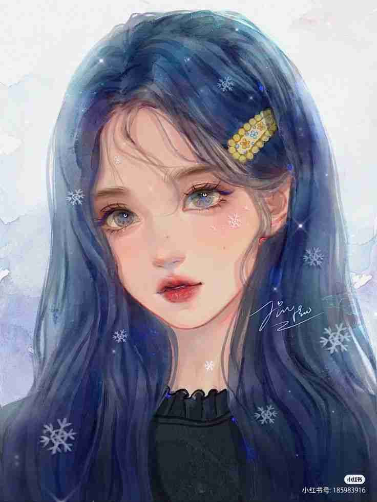 Hình ảnh avatar cá tính nữ đơn giản với cô gái tóc bob, đeo khuyên tai lớn, toát lên vẻ hiện đại và tự tin