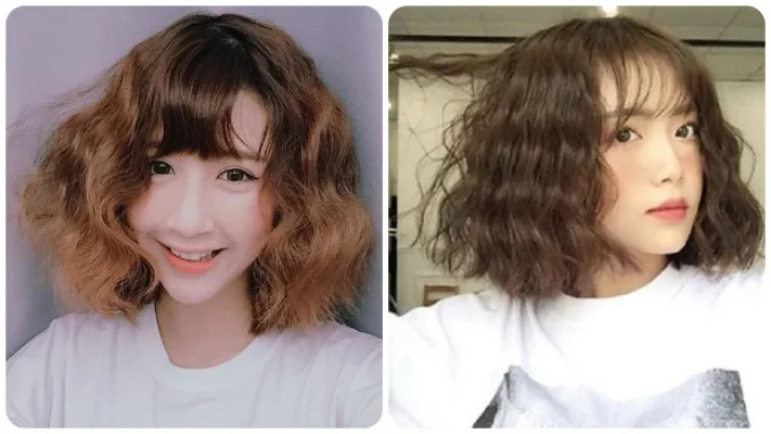 Kiểu tóc Bob dập phồng tự nhiên, mang lại vẻ ngoài trẻ trung và cá tính