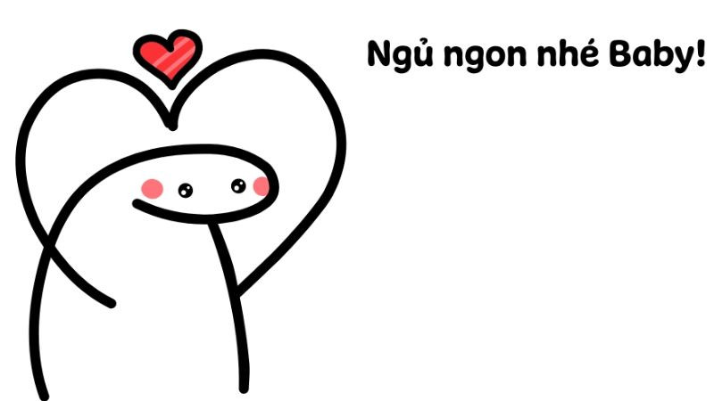 Gấu trúc hoạt hình ngộ nghĩnh chúc ngủ ngon
