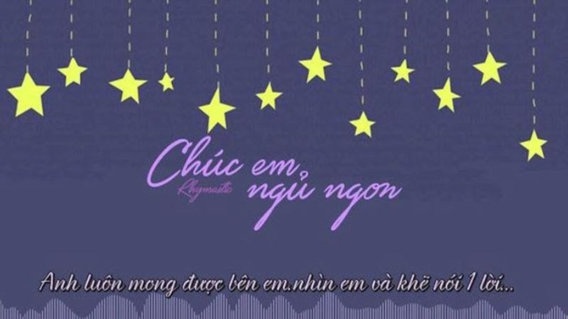 Cặp đôi hoạt hình ngộ nghĩnh cùng lời chúc ngủ ngon