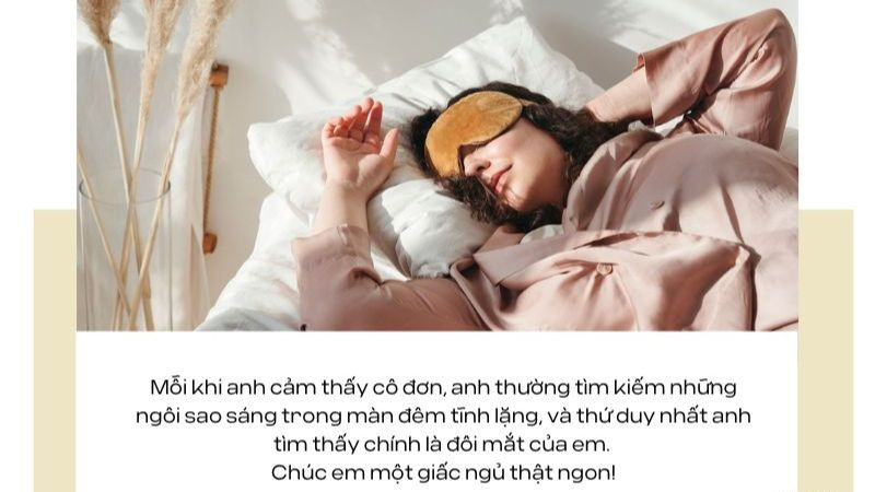 Hình ảnh cặp đôi lãng mạn dưới ánh trăng kèm lời chúc ngủ ngon