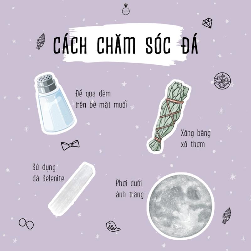Thanh tẩy vòng phong thủy dưới ánh trăng hoặc nắng sớm để nạp năng lượng
