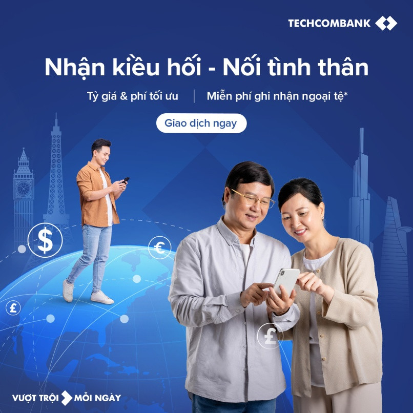 Giao dịch chuyển tiền quốc tế an toàn qua ngân hàng