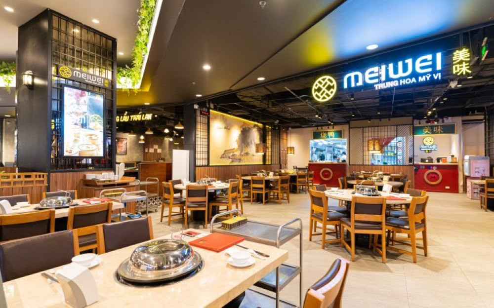 Không gian mang đậm nét ẩm thực Trung Hoa tại Meiwei Lotte Center Hà Nội