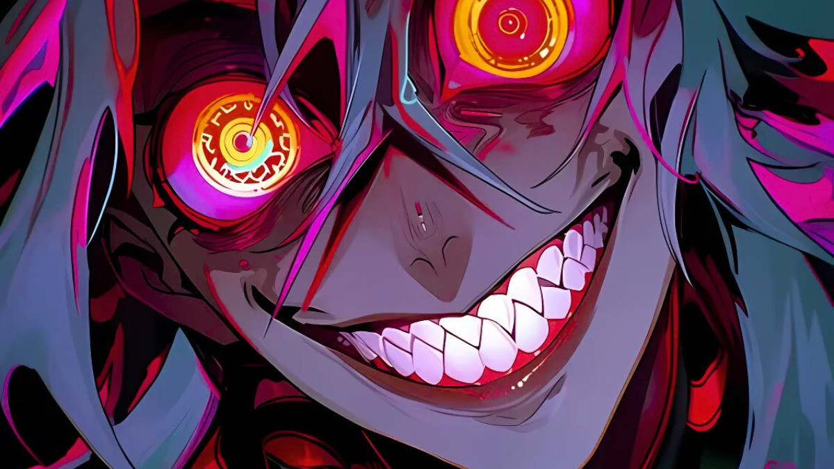 Nụ cười mỉm đầy ám ảnh của ác quỷ anime nam