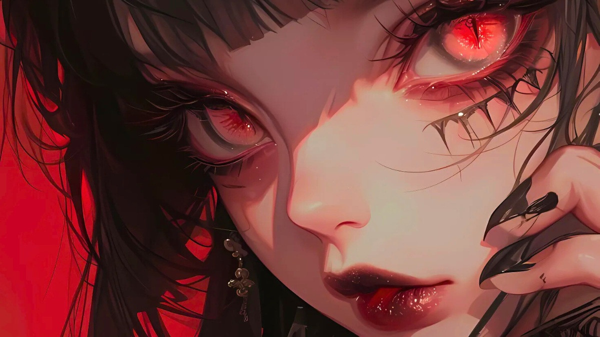 Hình ảnh ác quỷ anime với tạo hình độc đáo, ẩn chứa sức mạnh