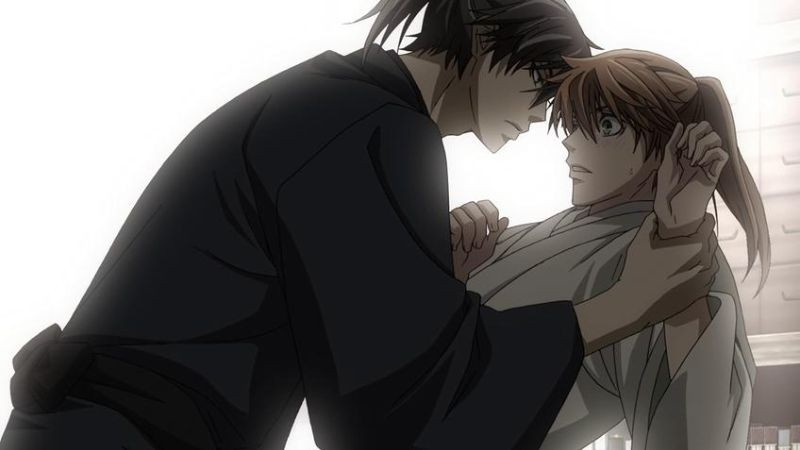 Kotarou Izumi và Hazuki trong câu chuyện tình yêu cảm động của Hybrid Child