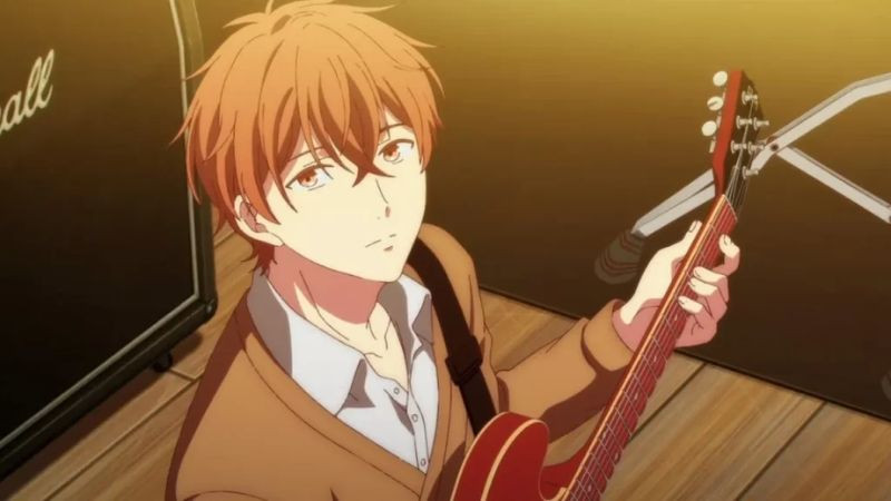Ritsuka Uenoyama và Mafuyu Sato cùng ban nhạc trong anime đam mỹ Given