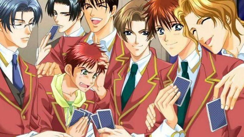 Keita Itou và dàn mỹ nam trong Gakuen Heaven