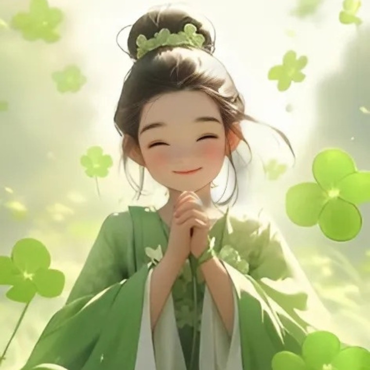 Avatar cỏ 4 lá độc đáo và sáng tạo