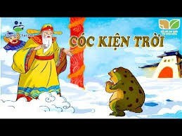 Hình ảnh minh họa Cóc và các con vật đồng hành, thể hiện sức mạnh đoàn kết trong câu chuyện Cóc kiện Trời